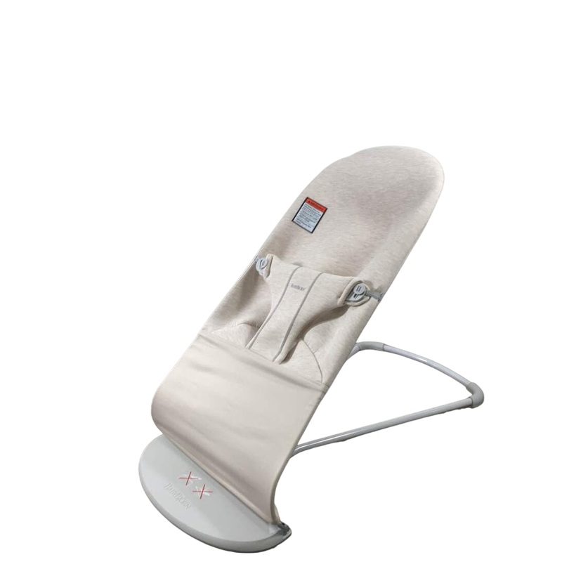 BabyBjorn Bouncer Bliss, Light Beige 3D Jersey, Light Gray Frame