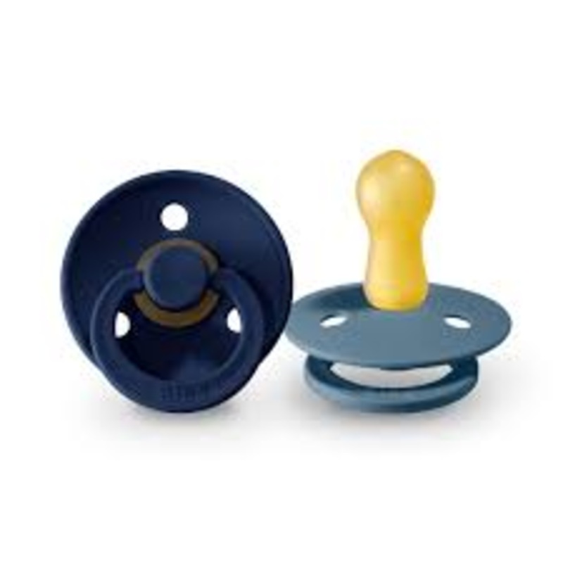 BIBS Pacifier 2 Pack – Deep Space + Petrol