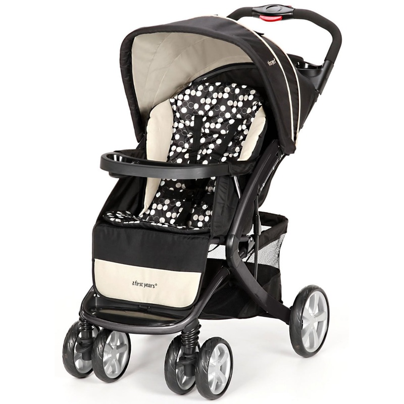 The First Years Burst Stroller – Black / Khaki