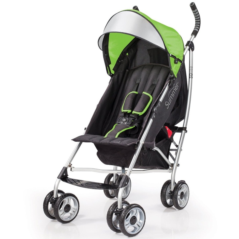Summer Infant 3D Lite Umbrella Stroller – Tropical Green