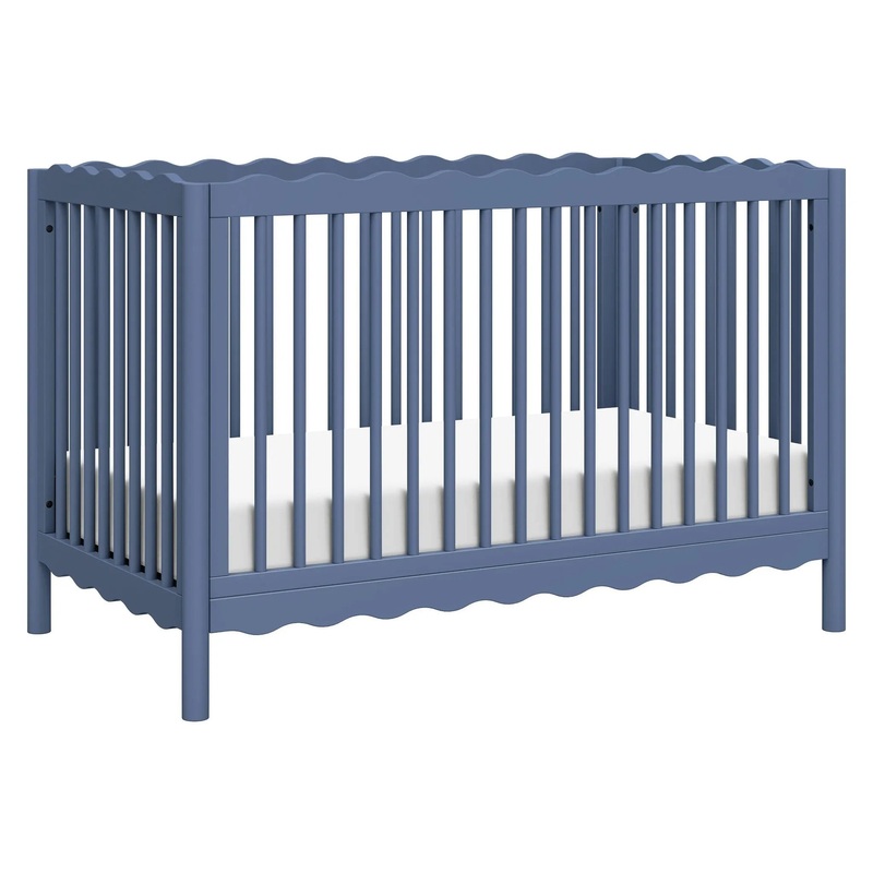 Swell 4-in-1 Convertible Crib with Toddler Conversion Kit – Cove Blue