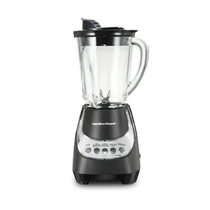 Wave Action Quiet Blender 48 Oz. Glass Jar 12 Blending Functions Black New 53530F