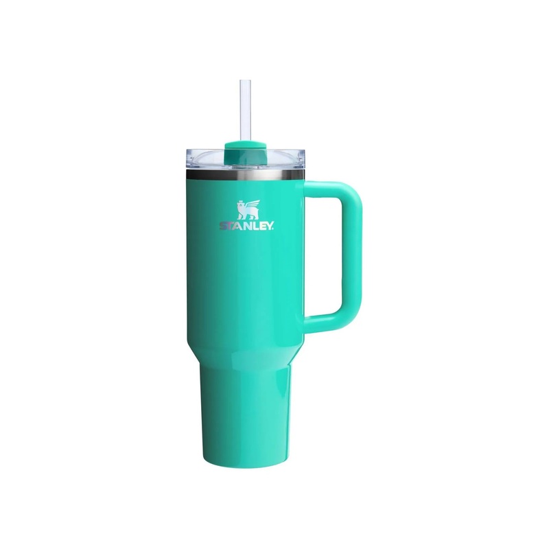 40 oz Stainless Steel H2.0 Flowstate Quencher Tumbler Gumdrop Green (See Description)