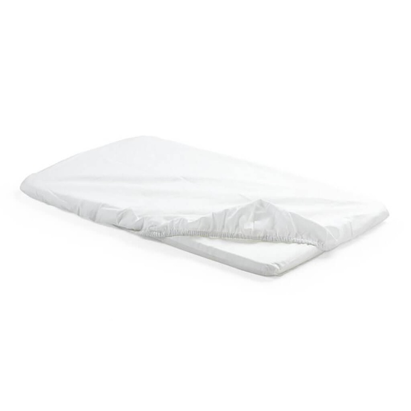 Home Cradle Fitted Sheet White