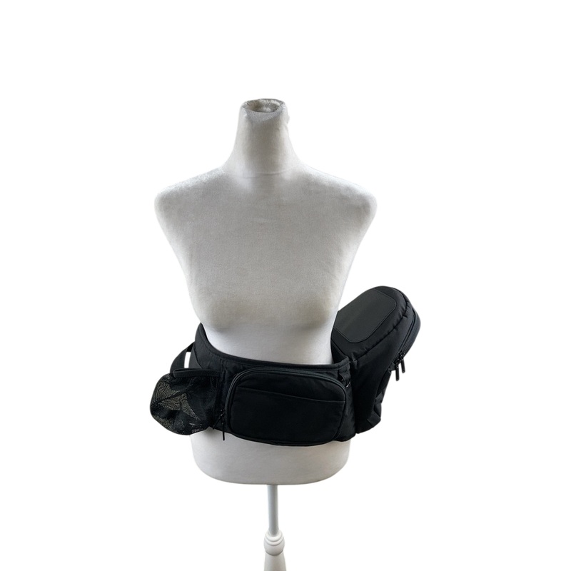 TushBaby Hip Baby Carrier, Black