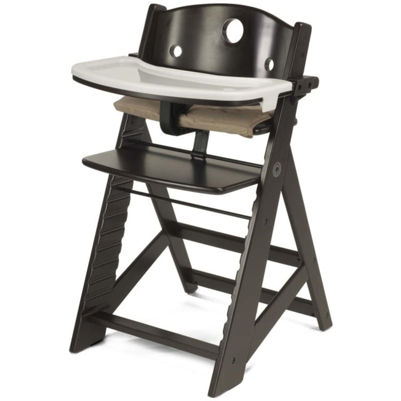 Keekaroo Height Right High Chair with Tray – Espresso