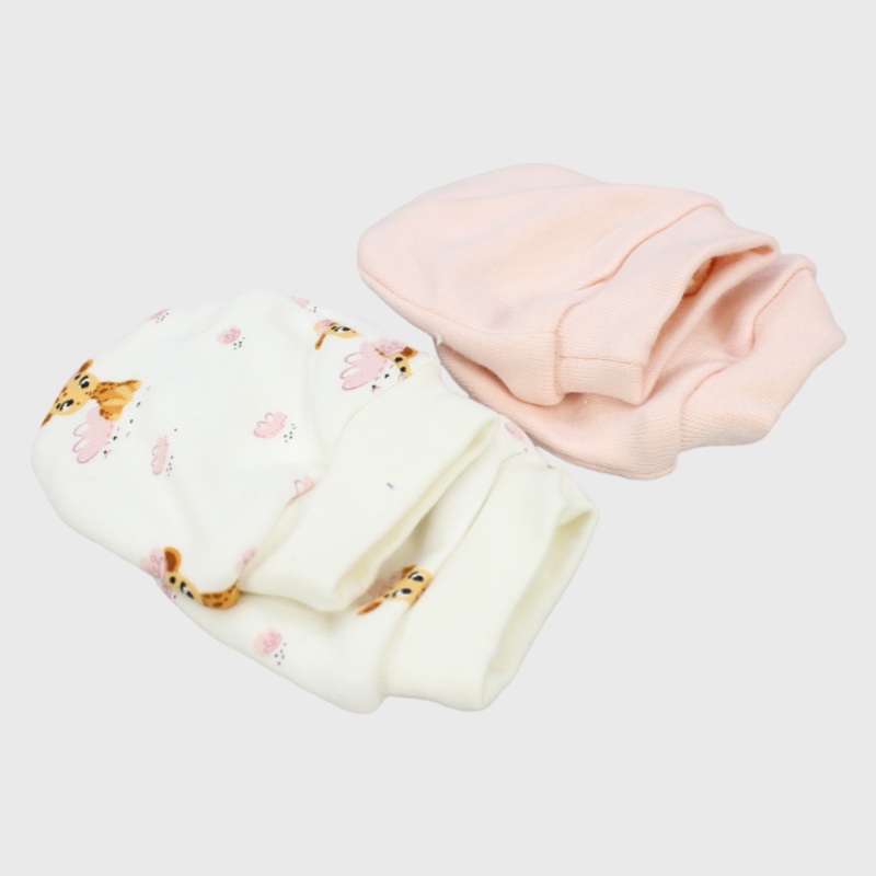 Little Giraffes Baby Mittens