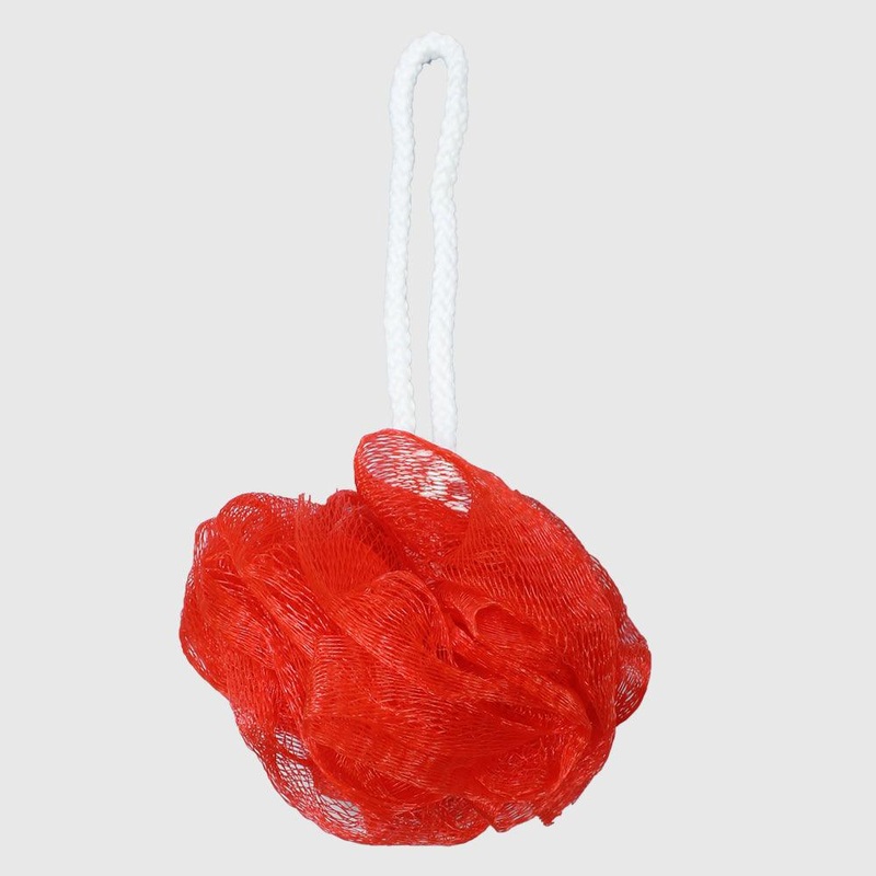 Red La Frutta Nylon Shower Baby Sponge