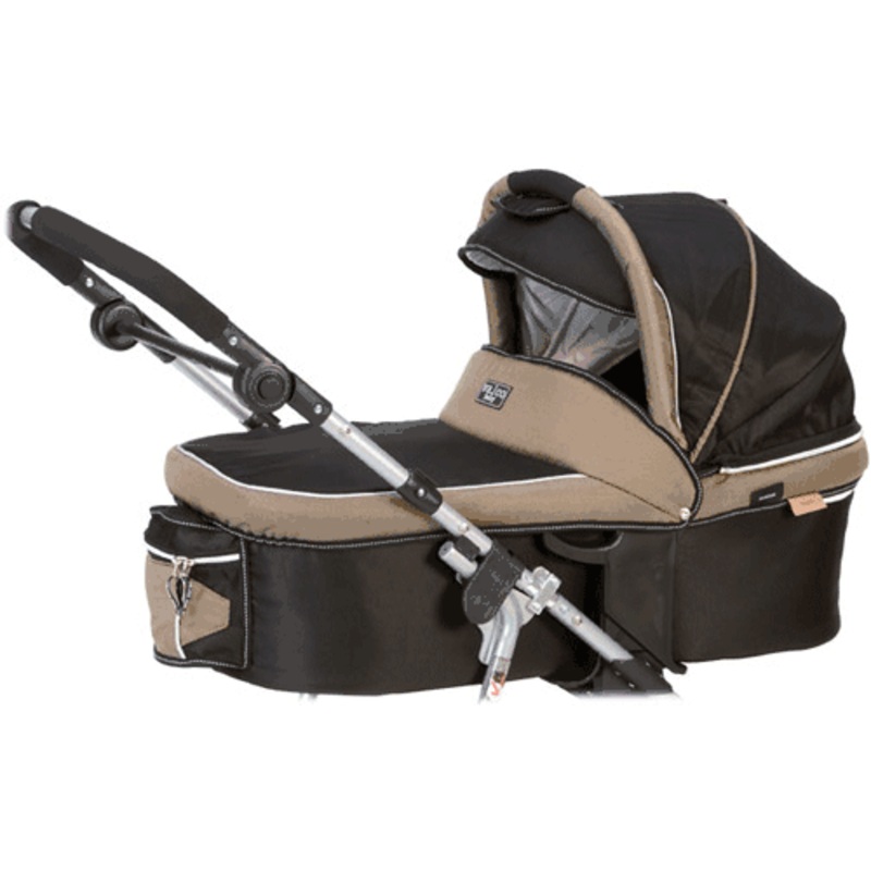 Valco Baby Runabout TriMode Bassinet in Stone