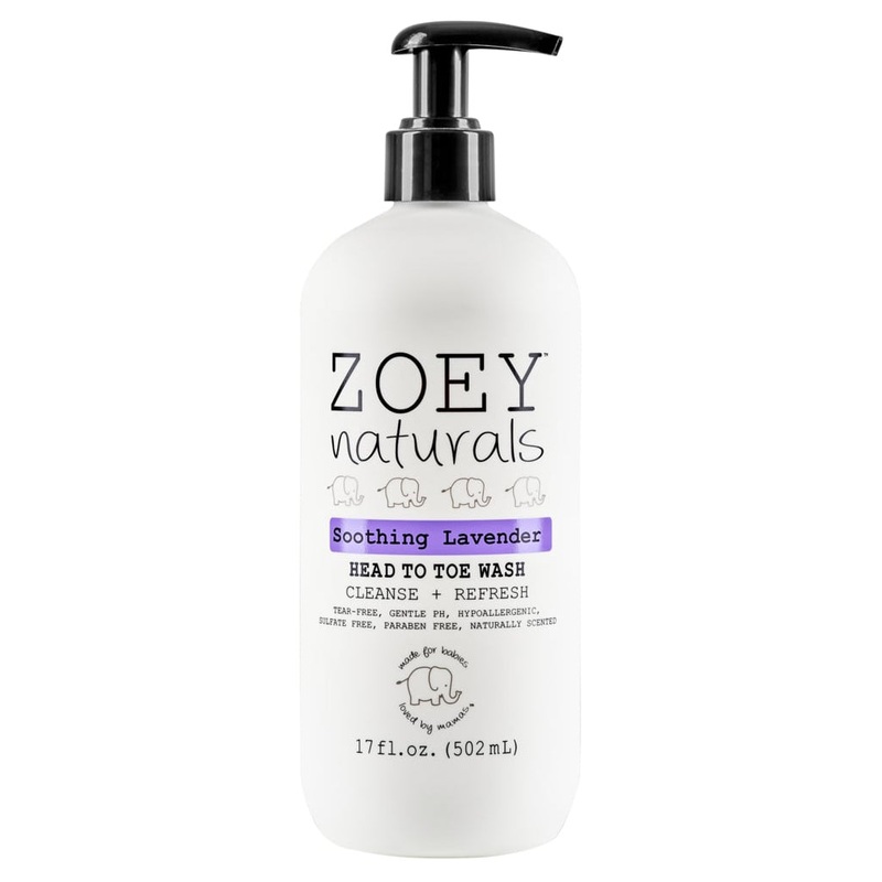Zoey Naturals Head to Toe Wash – Soothing Lavender