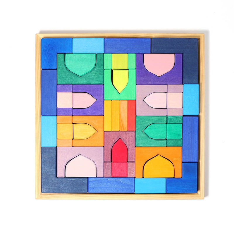 Authentic Grimm’s Wooden Building Set 1001 Nights