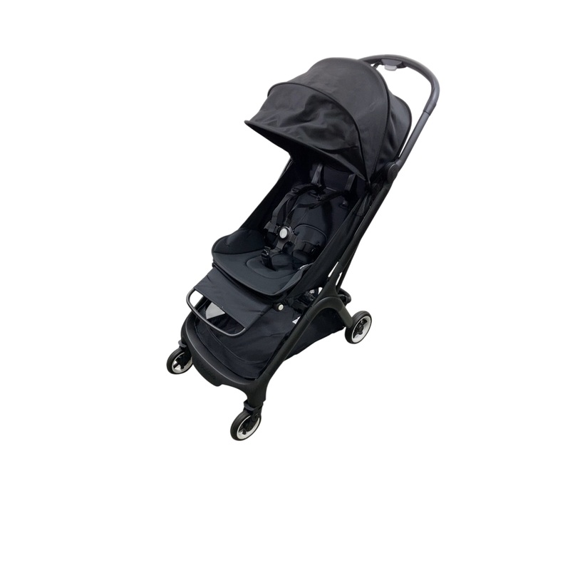 Bugaboo Butterfly Stroller, 2024, Black, Midnight Black, Midnight Black