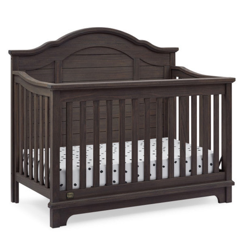 Delta Children- Asher 6-in-1 Convertible Crib with Toddler Rail