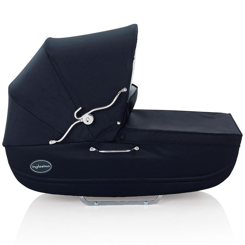 Inglesina Classica Bassinet with Diaper Bag in Navy