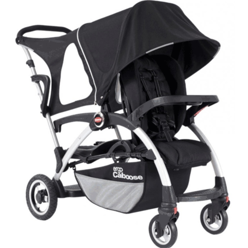 Joovy Ergo Caboose Deluxe Fleece Package in Black