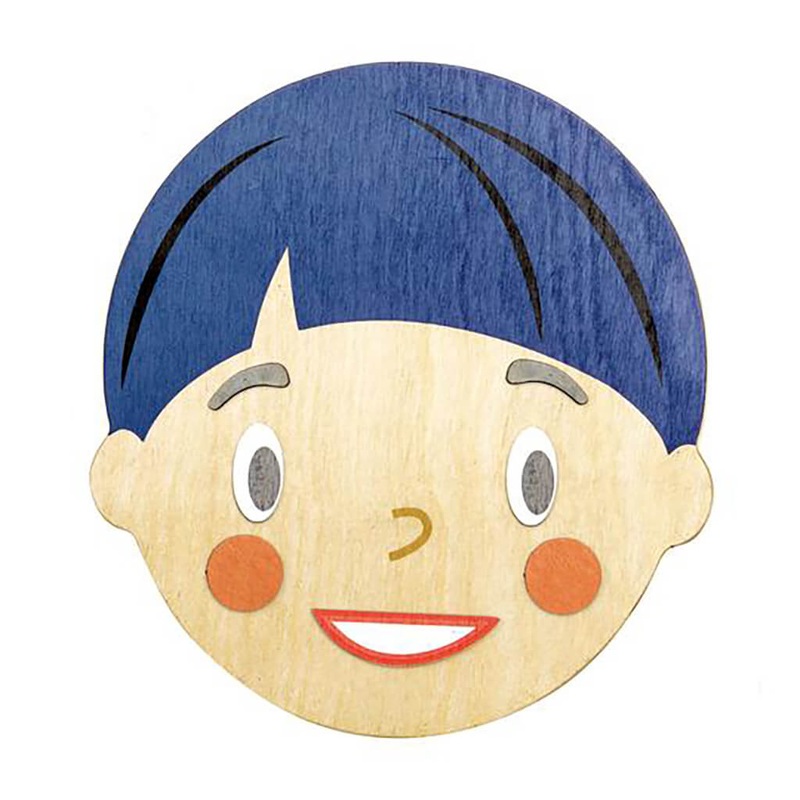 What’s Up Wooden Face Playset