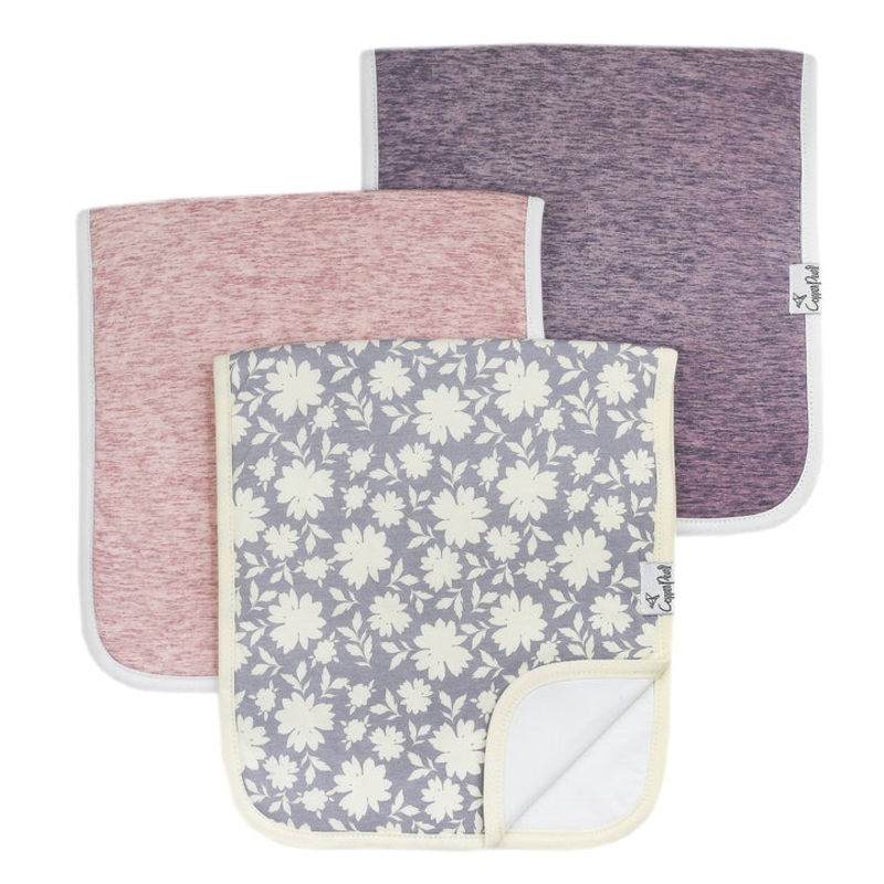 Copper Pearl Premium Burp Cloths | Lacie