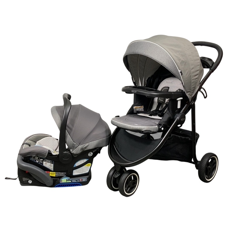 Graco Modes 3 Lite Platinum Travel System, 2022, Wit