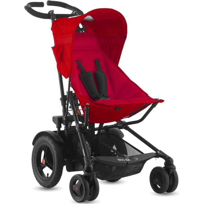 Joovy TooFold Sit & Stand Double Stroller – Red