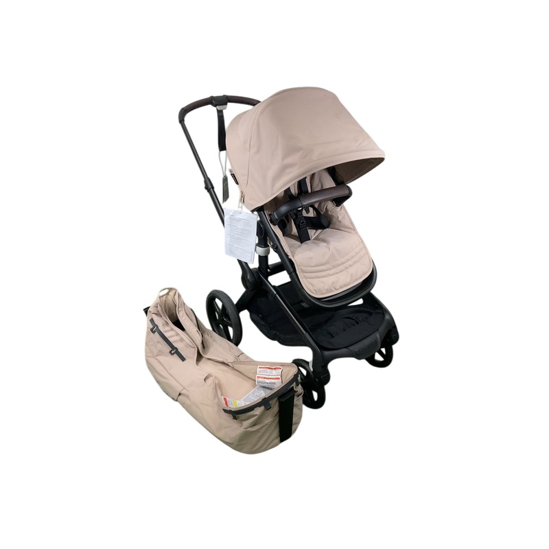 Bugaboo Fox 5 Stroller, 2024, Black, Desert Taupe