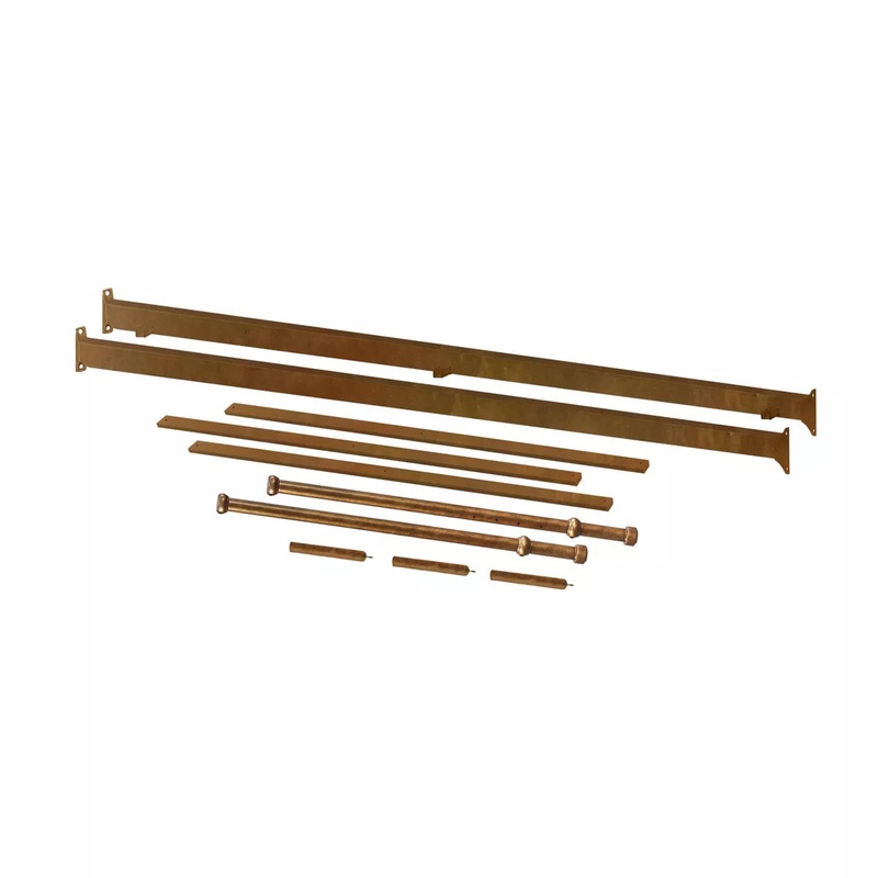 Winston Full Size Bed Conversion Kit – Vintage Gold