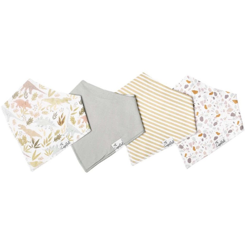 Copper Pearl Baby Bandana Bibs | Rex