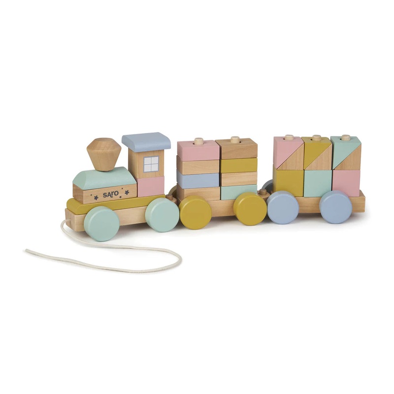 Saro Baby Wooden Train