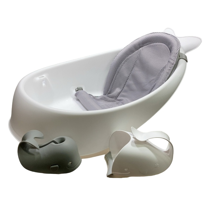 Skip Hop Bathtub Bundle, White/Grey