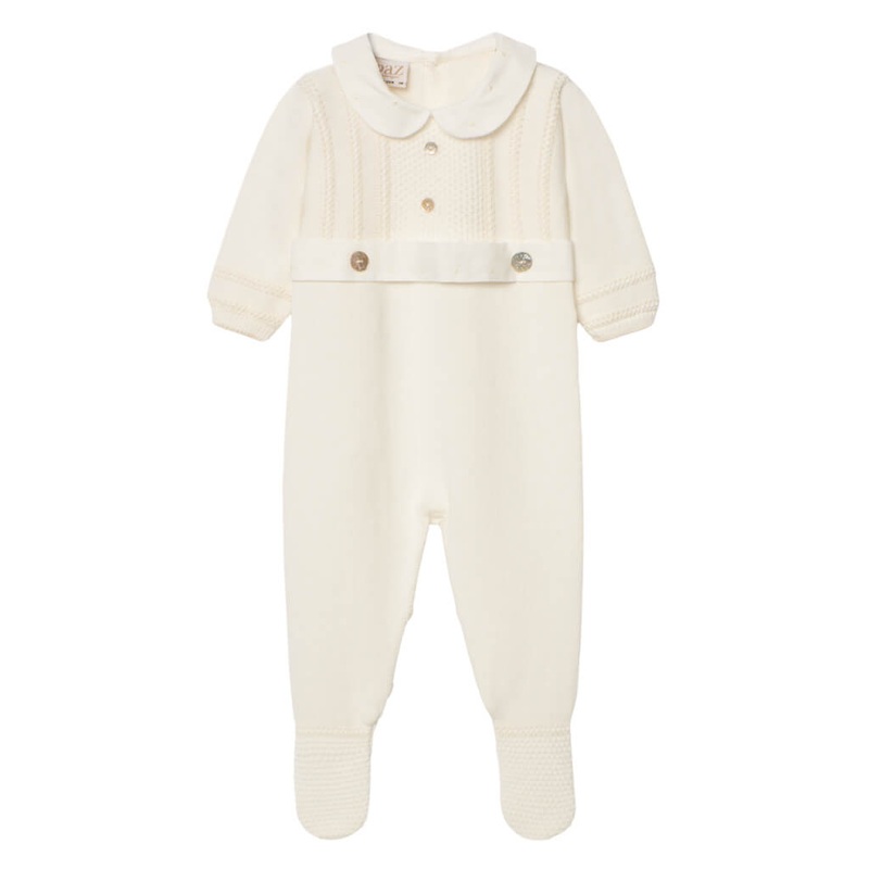 Footed Knitted Onesie