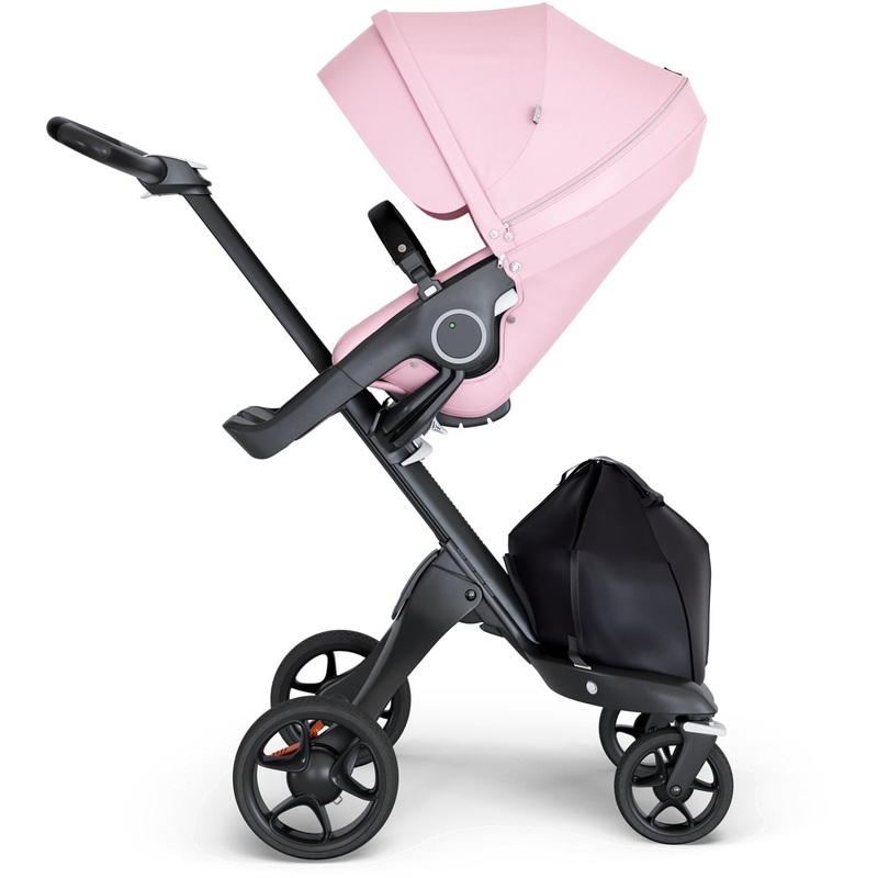 Stokke Xplory 2018 Stroller – Lotus Pink/Black/Black