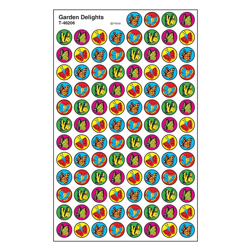 Garden Delights superSpots Stickers