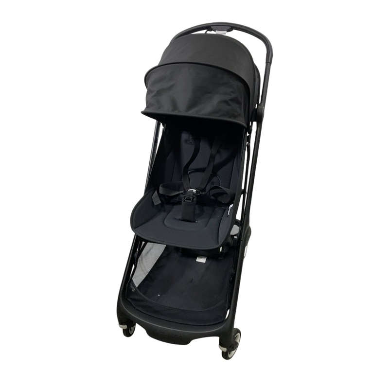 Bugaboo Butterfly Stroller, 2024, Black, Midnight Black, Midnight Black