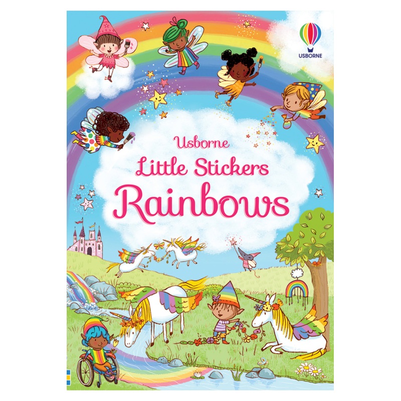 Usborne Little First Stickers Rainbows