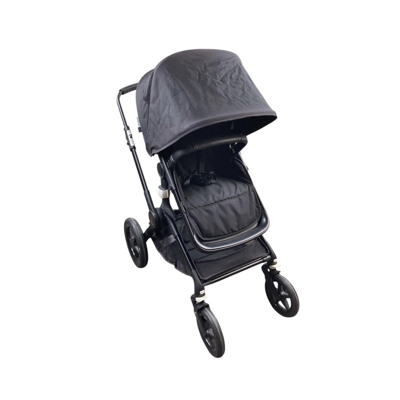 Bugaboo Fox 2 Stroller, 2020, Black, Midnight Black, Midnight Black