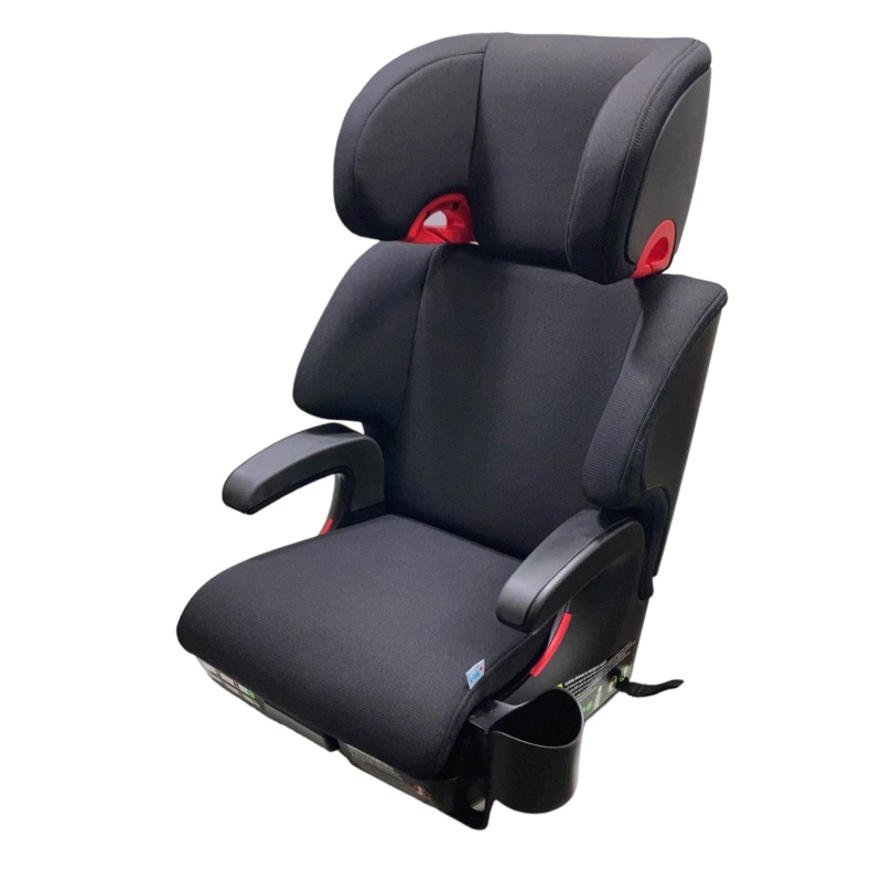 Clek Oobr High Back Belt Positioning Booster, 2023, Railroad