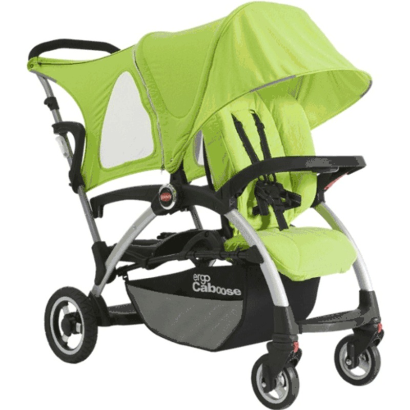 Joovy Ergo Caboose Deluxe Fleece Package in Appletree