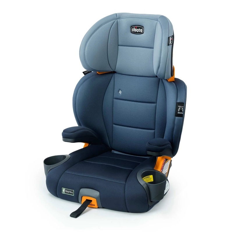 Kidfit Cleartex Plus 2-in-1 Belt Positioning Booster Car Seat –  Reef Navy