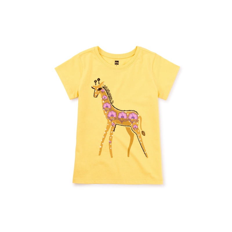 Tea Collection Giraffe Graphic Tee