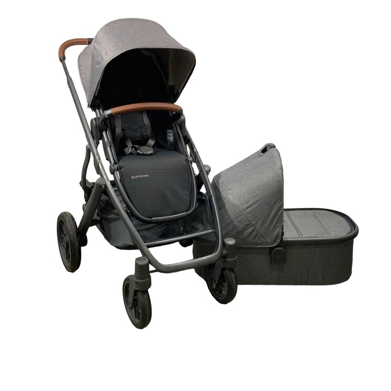 UPPAbaby VISTA V2 Stroller, 2021, Greyson (Charcoal Melange)