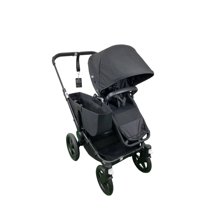 Bugaboo Donkey 5 Mono Stroller, 2024, Black, Midnight Black, Midnight Black