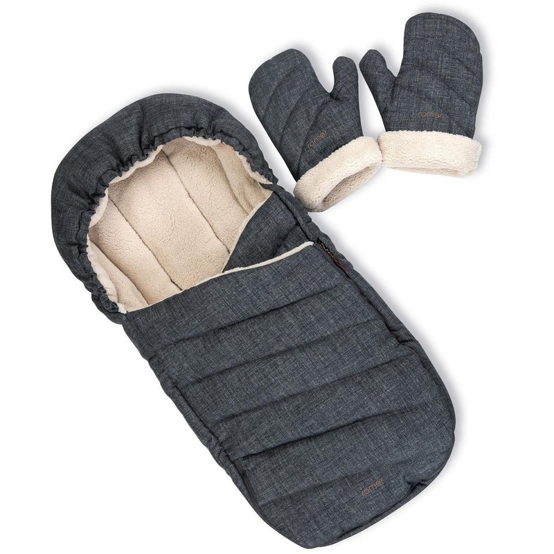 Romer Winter Footmuff + Mitten Kit for Tura Stroller