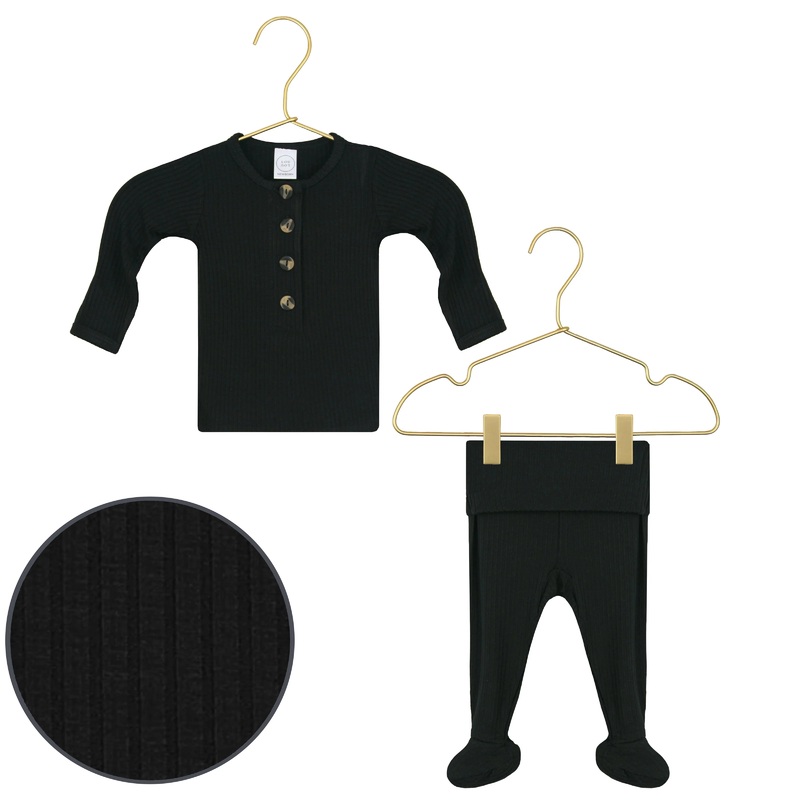 Saylor Ribbed Top + Bottoms