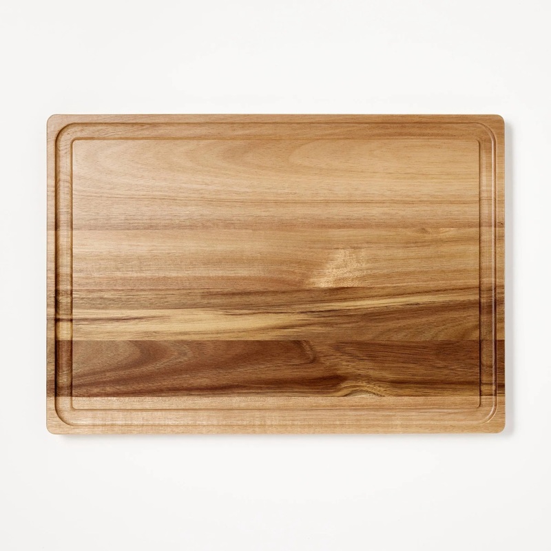 14″x20″ Acacia Wood Carving and Charcuterie Board