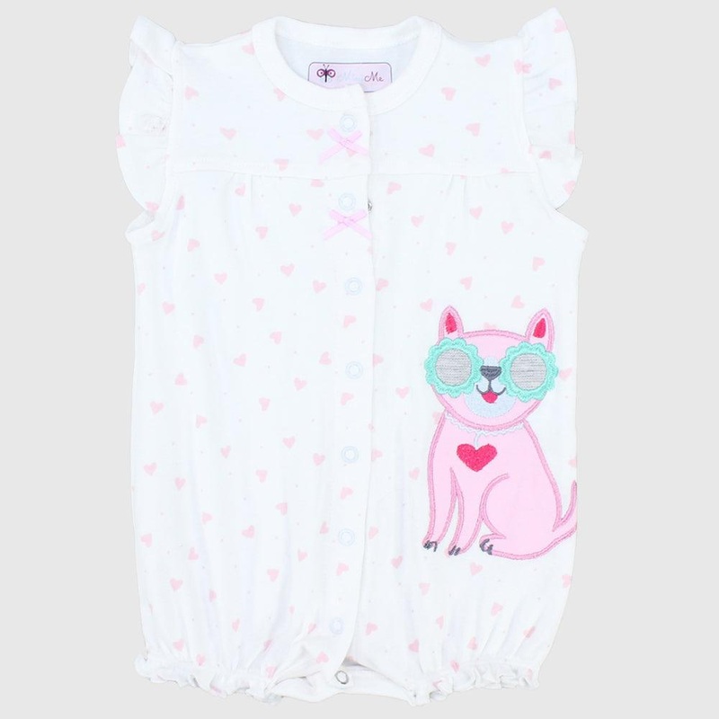Lovely Cat Sleeveless Romper