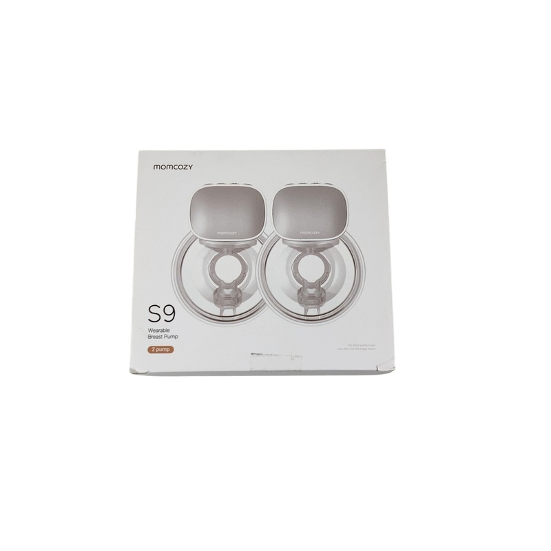 Momcozy S9 Double Electric Wearable Breast Pump, Gray