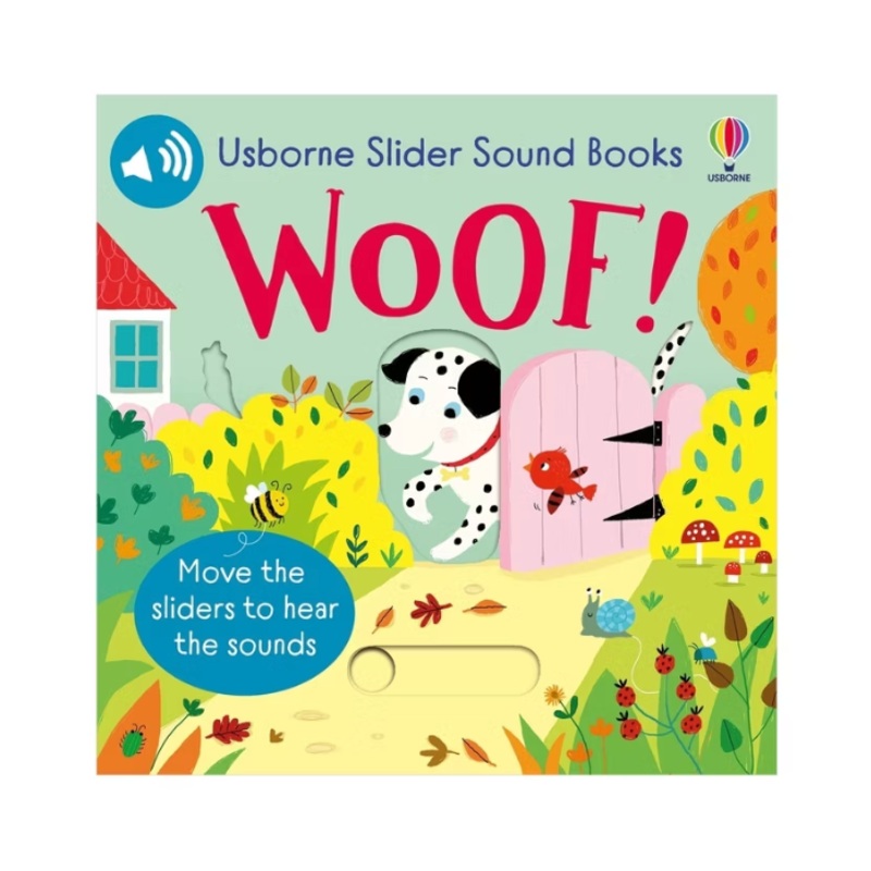 Usborne Slider Sound Books Woof!
