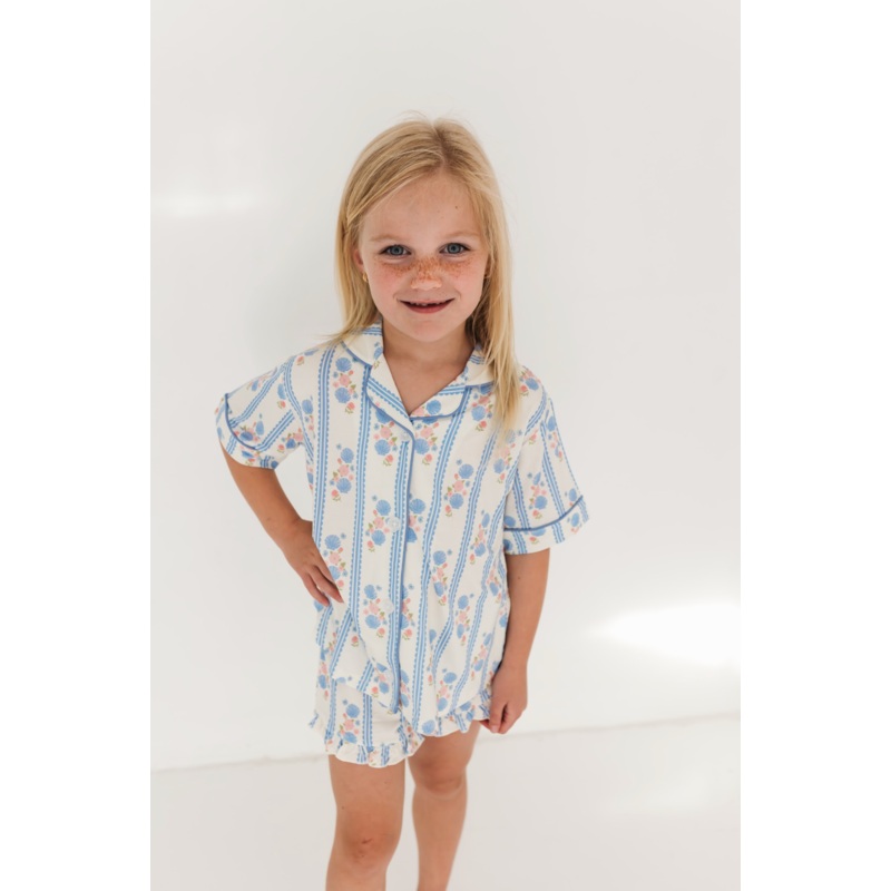 Button Up Short Pajama Set – Isla