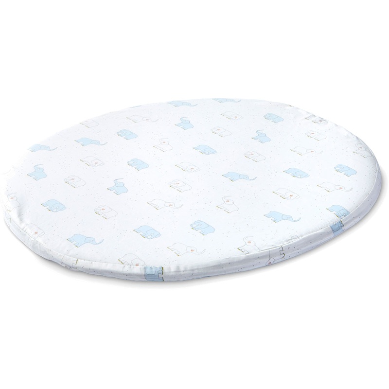 Stokke Sleepi Mini Fitted Sheet by Pehr – Elephant