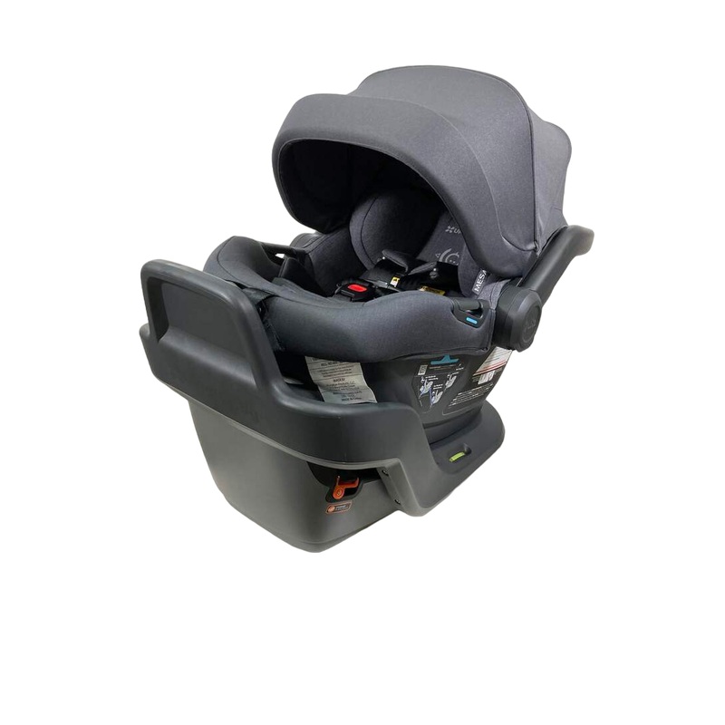 UPPAbaby MESA MAX Infant Car Seat and Base, 2022, Greyson (Charcoal Melange)