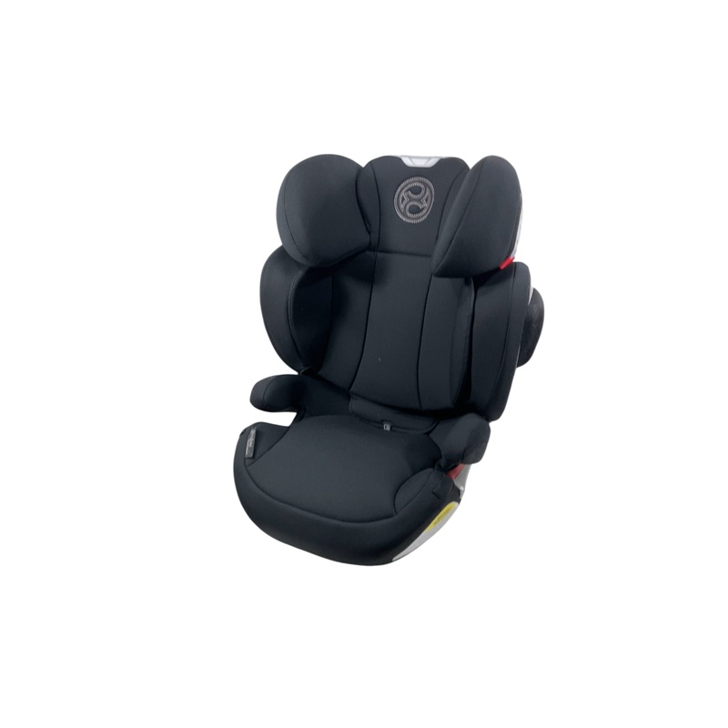 Cybex Solution Z-Fix Highback Booster Seat, 2023, Stardust Black